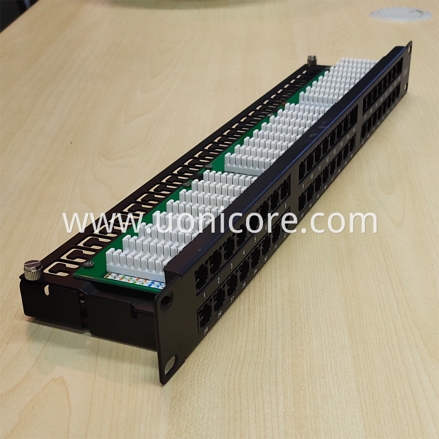 48 port home wall patch panel
